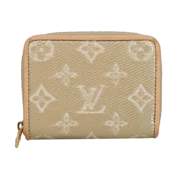 LOUIS VUITTON Monogram Laminated Jacquard Zippy Coin Purse M82483 Auth 100863SA - Picture 13 of 16